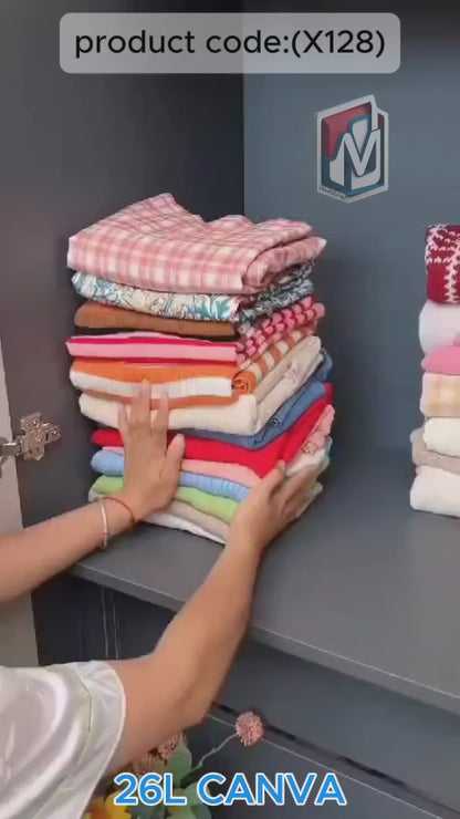 26L CANVAS CLOTH ORGANIZER  (2-X128)