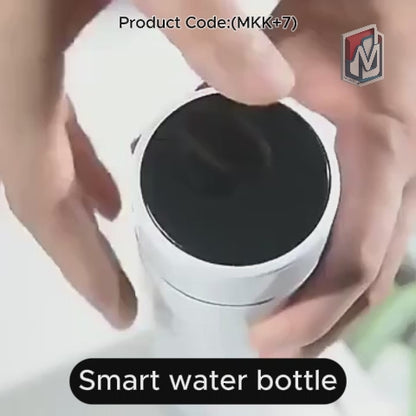 Smart Vacuum Insulated Water Bottle with LED Temperature Display (1 Pc / Multicolor) (X07)