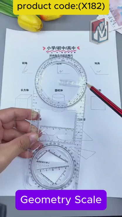 All in One Multipurpose Ruler 1PC (2-X182)