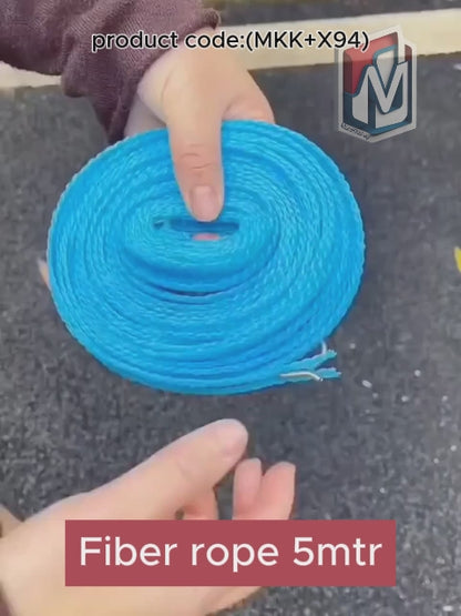 Clothesline Drying Nylon Rope with Hooks  (MKK+X94)