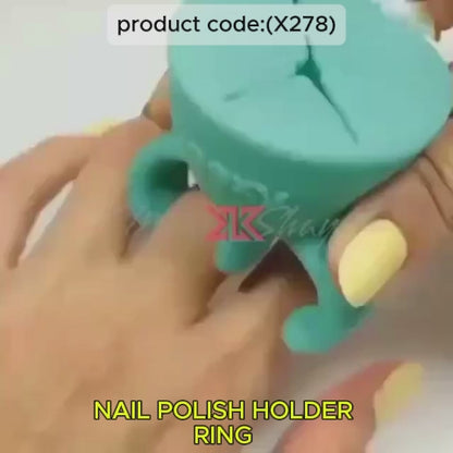 Nail Polish Holder Ring (1PCS) (X278)