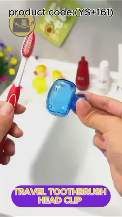 TRAVEL TOOTHBRUSH HEAD CLIP (2PC)(YS+X161)