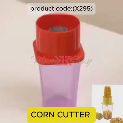 Multi Use Plastic Corn Stripper Cob Remover Bowl (X295)
