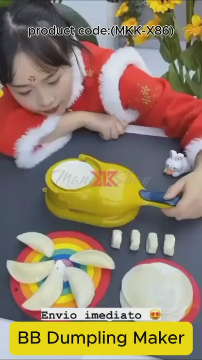 2-in-1 Dumpling Press Mould for Gujiya & Momos (MKK-X86)
