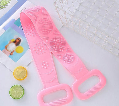 Silicone Body Back Scrubber Brush (122 Gm | medium Size /1pc) (X233)