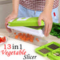Plastic 13-in-1 Manual Vegetable Graterchipser And Slicer (MKK+168)