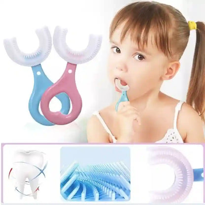 ULTRA SOFT U SHAPED TOOTHBRUSH FOR KIDS (X907)