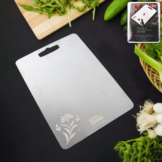 Stainless Steel Medium Chopping Board 34*24cms 1 PC|X3006|