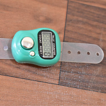 Manual Hand Finger Counting Machine Digital Head Electronic Tally Counter (MKK-X100)