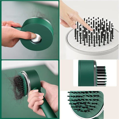 Air Cushion Massage Brush Airbag Massage Comb With Long Handle Self-cleaning (X203)